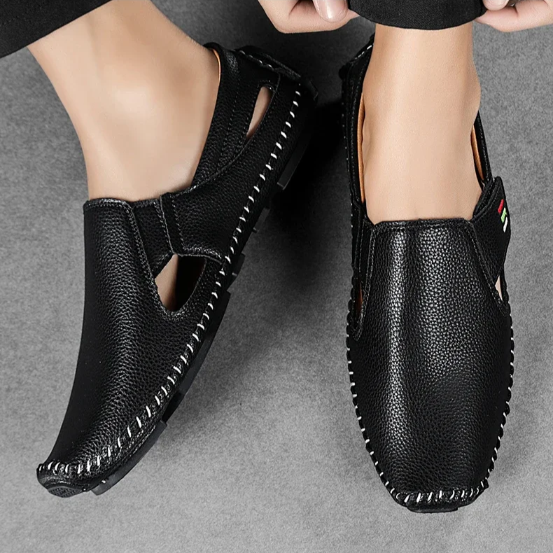 Oliver™ | Loafers i läder