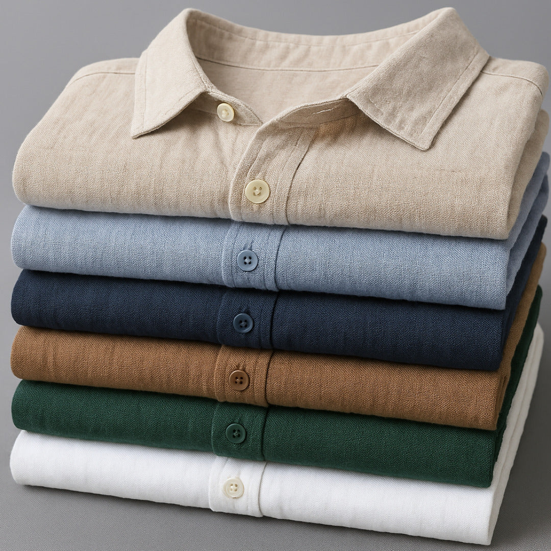 Mats™ | Elegant Linneskjorta