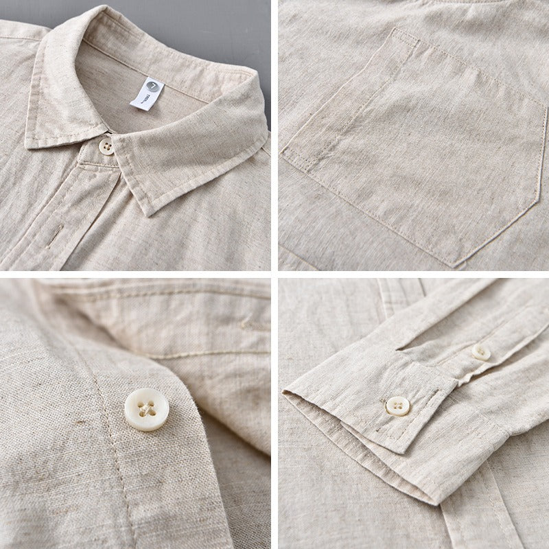 Mats™ | Elegant Linneskjorta