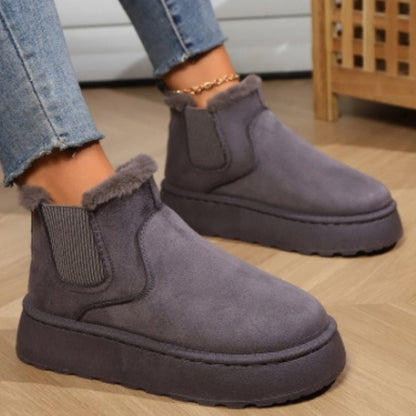 June™ | Avslappnade Fleece Boots