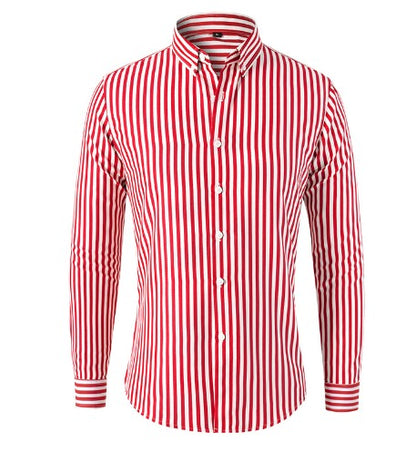 Simon™ | Klassisk Randig Skjorta