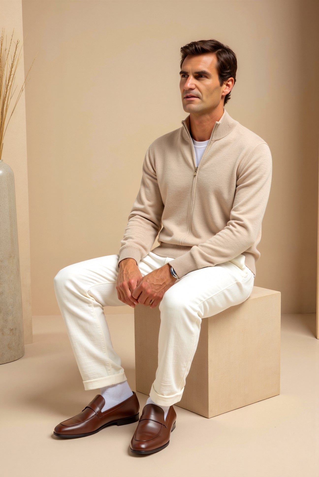 Rasmus™ | Elegant Ziptröja