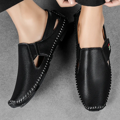 Oliver™ | Loafers i läder