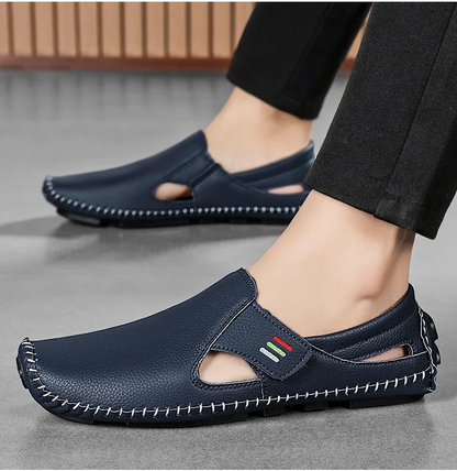 Oliver™ | Loafers i läder