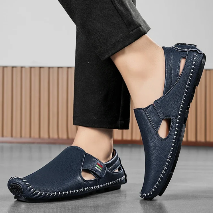 Oliver™ | Loafers i läder