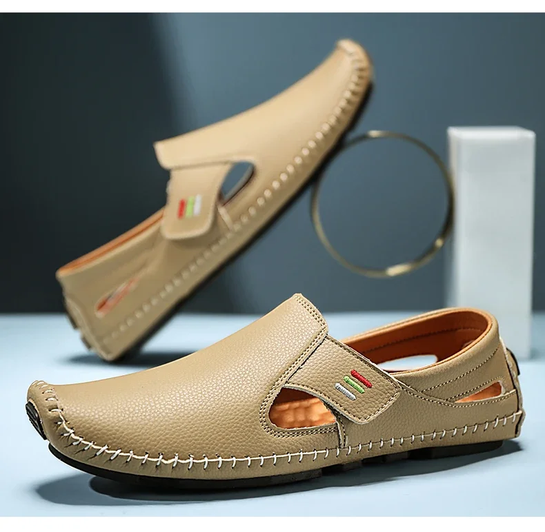 Oliver™ | Loafers i läder