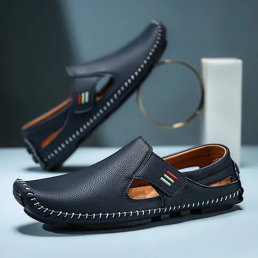 Oliver™ | Loafers i läder