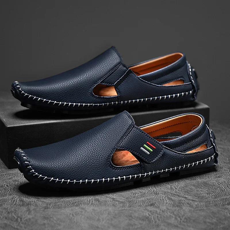 Oliver™ | Loafers i läder