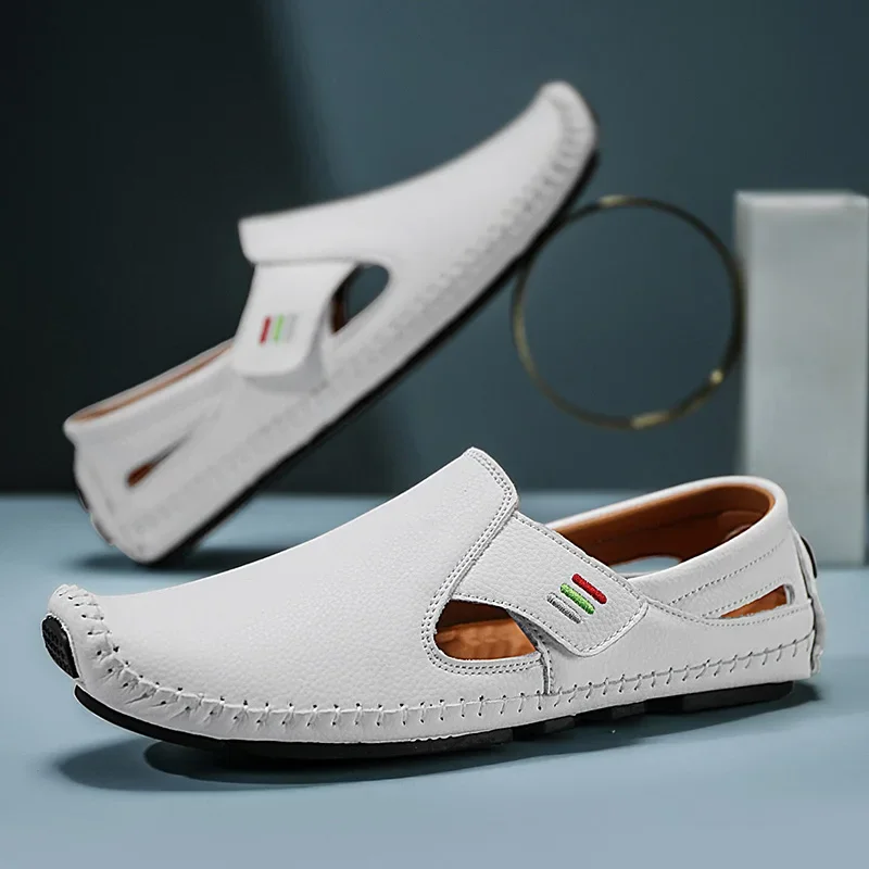 Oliver™ | Loafers i läder