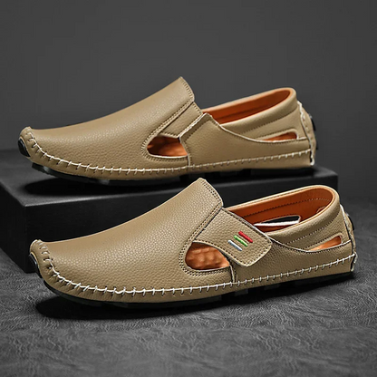 Oliver™ | Loafers i läder
