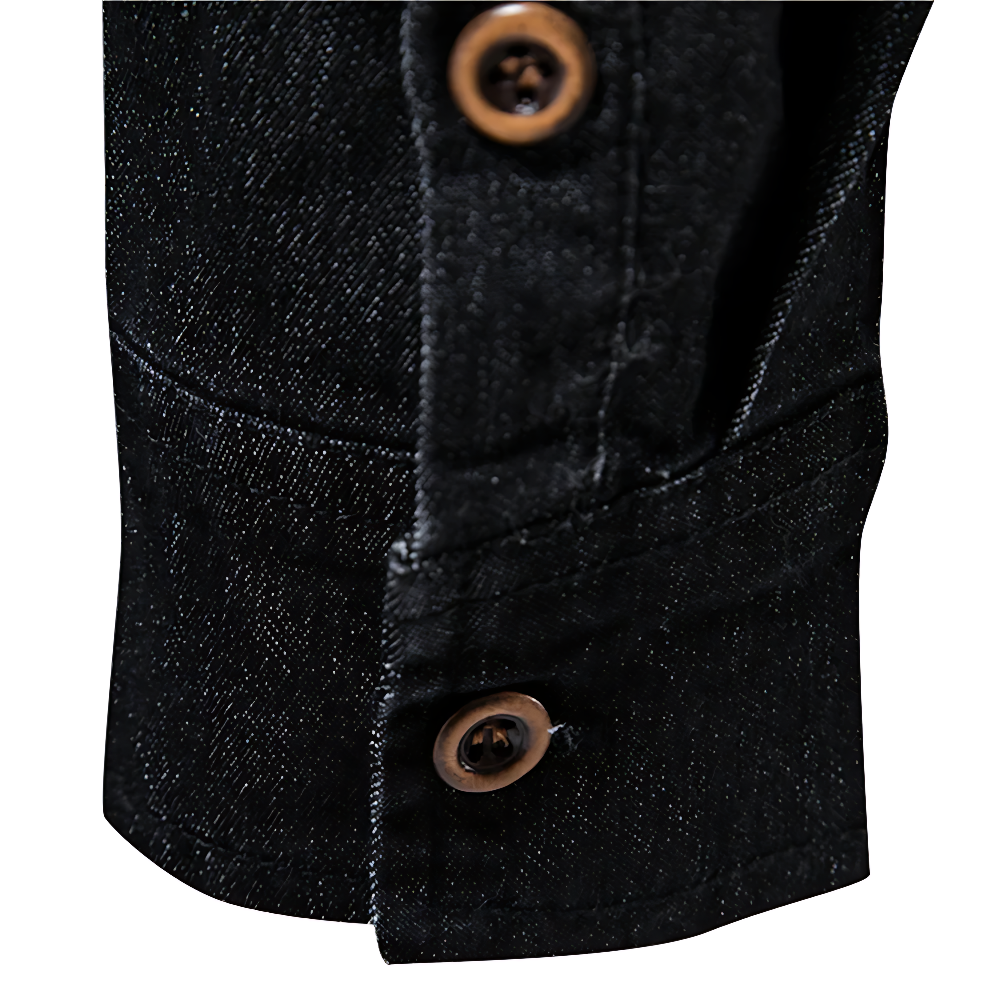 Fredrik™ | Denimskjorta i Bomull